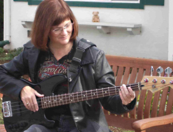 Lisa On Bass(es)